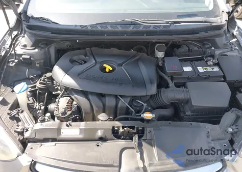 2012 Hyundai Elantra Gls из США, поврежденный, VIN 5NPDH4AE9CH061768